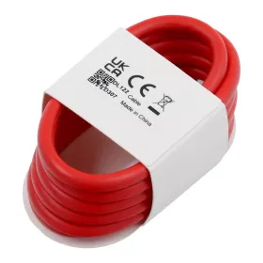 OPPO originální kabel Typ C až Typ C 10A DL122 1 m červený bulk
