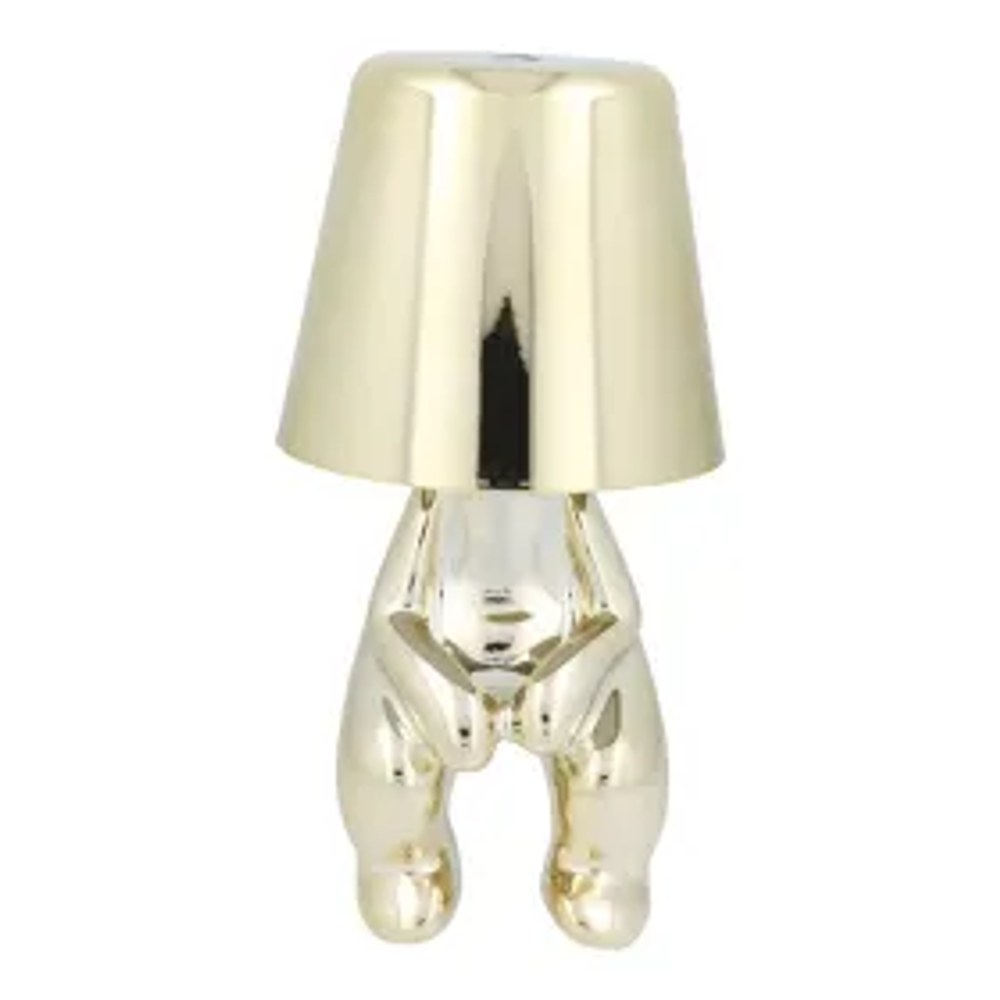 Stolní lampa u postele GOLD MAN Art Deco sedák (verze 2) MLTL