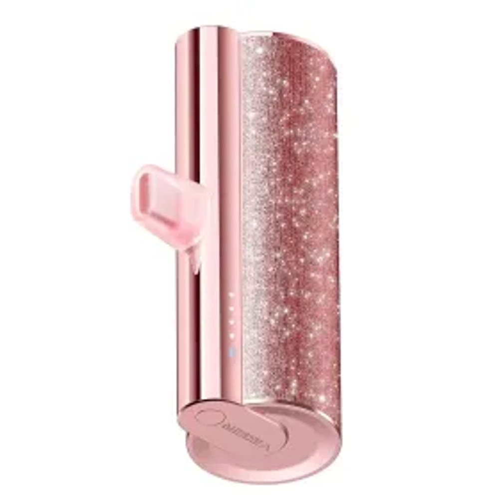 VEGER powerbanka 5000 mAh s vestavěným konektorem Typ C PD QC3.0 2,4A 12W PlugOn (W0573) fialová