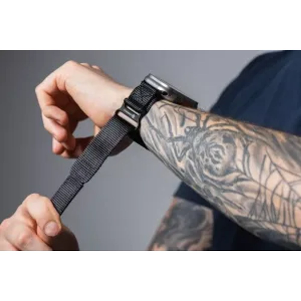 F-DESIGN FA05 nylonový řemínek pro APPLE Watch 38 / 40 / 41 mm black