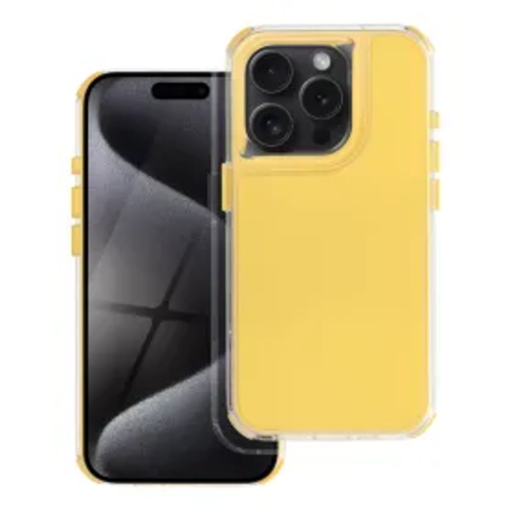 MATRIX Pouzdro pro IPHONE 15 Pro Max žluté