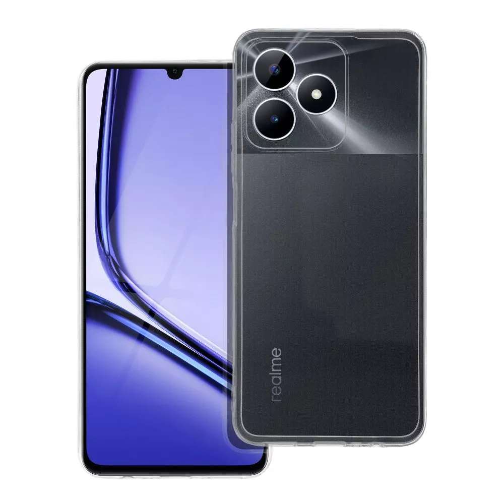 CLEAR Pouzdro 2 mm pro REALME NOTE 50 (ochrana kamery) průhledné