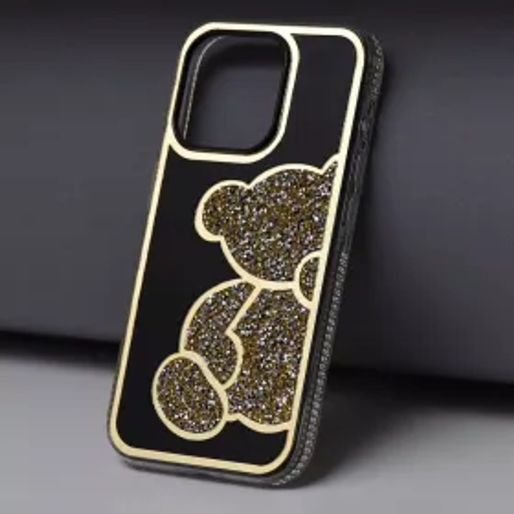 MEDVÍDEK Pouzdro na IPHONE 13 zlaté
