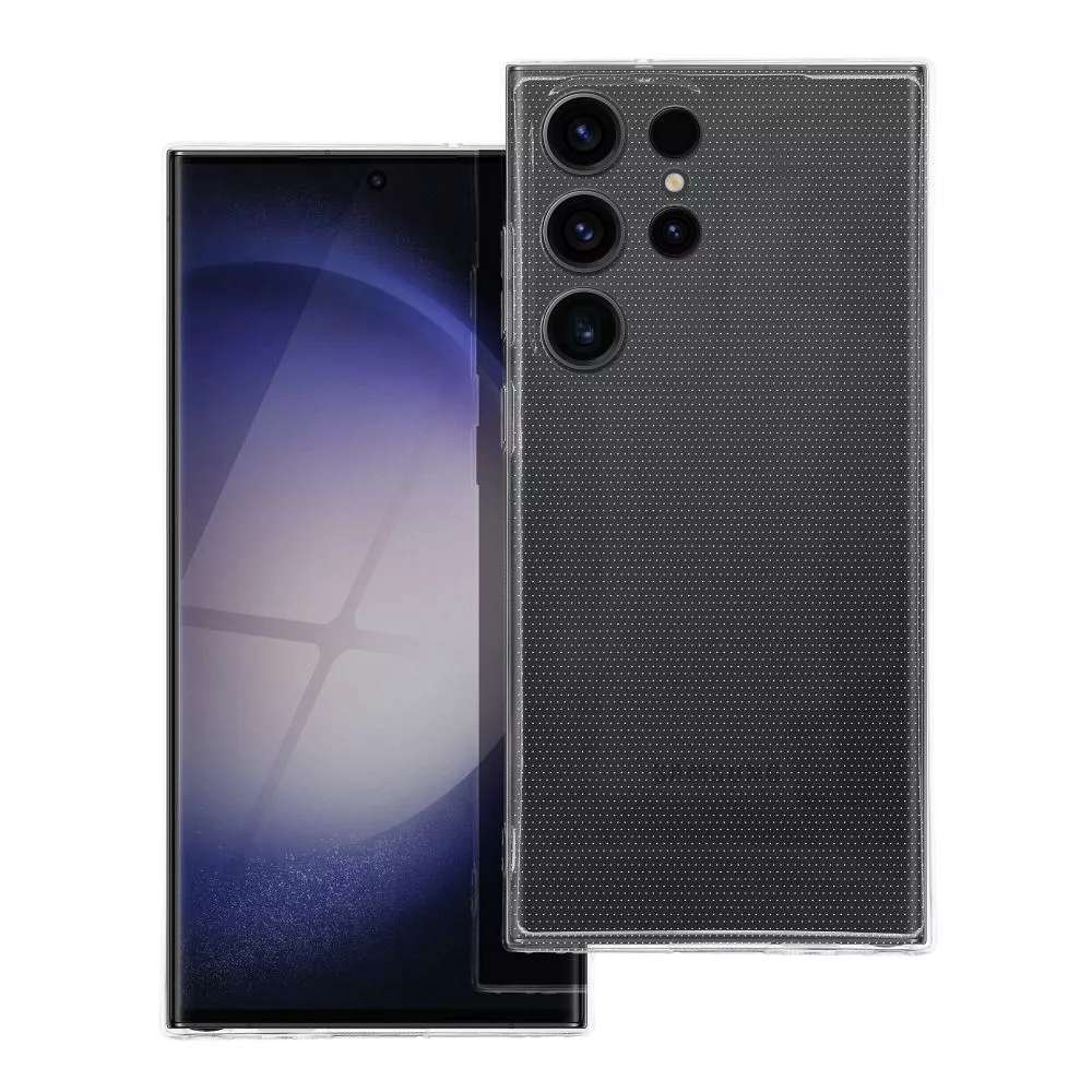 CLEAR Pouzdro 2 mm pro SAMSUNG S25 Plus (ochrana fotoaparátu) průhledné