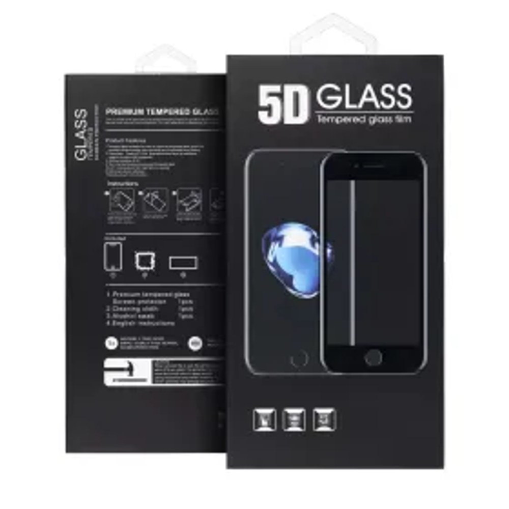 5D Full Glue Tempered Glass - pro Xiaomi Redmi Note 14 5G černé