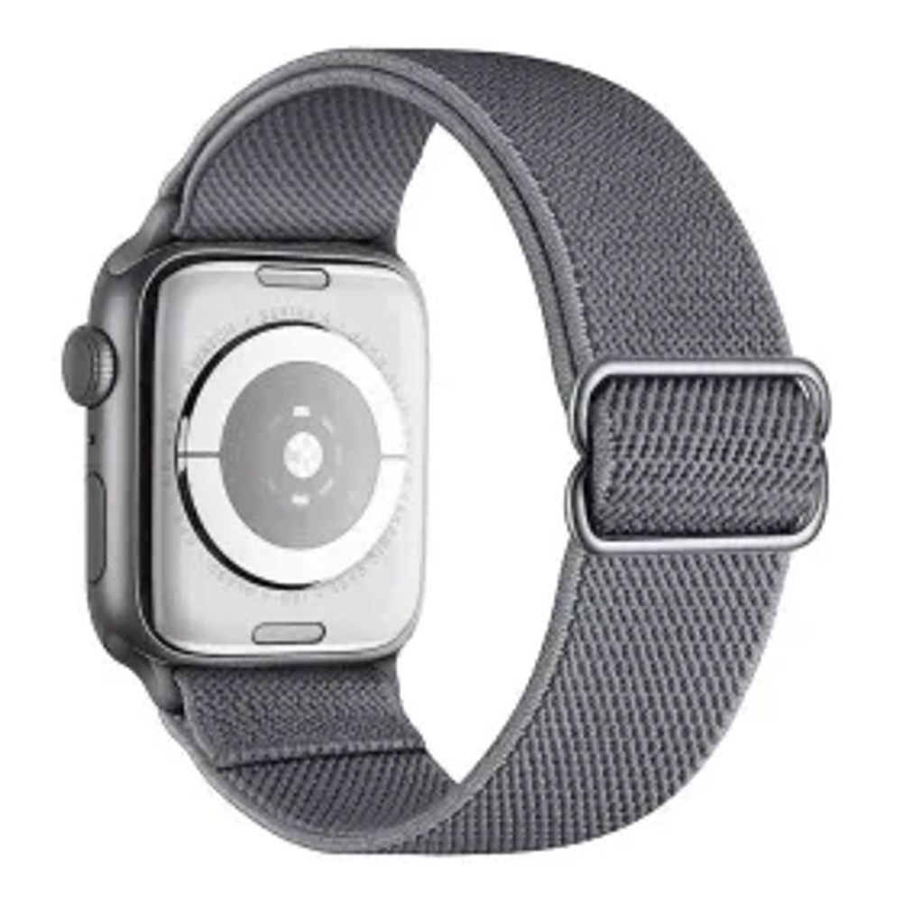 DUX DUCIS Mixture Pro - roztažitelný splétaný řemínek pro Apple Watch 42/44/45/49 mm půlnoc