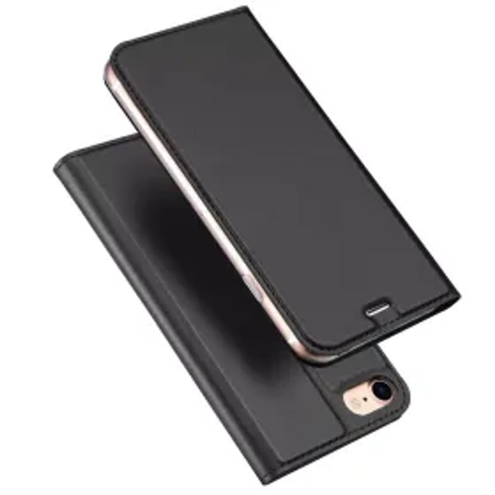 DUX DUCIS Skin Pro - hladké kožené pouzdro pro Samsung Galaxy A15 5G černé