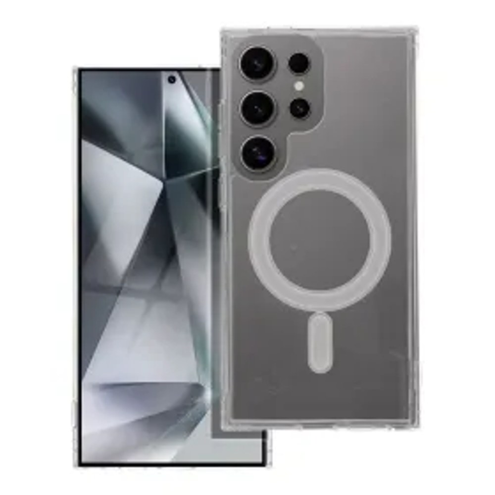 Pouzdro CLEAR MAG COVER kompatibilní s MagSafe pro SAMSUNG S25 Ultra průhledné