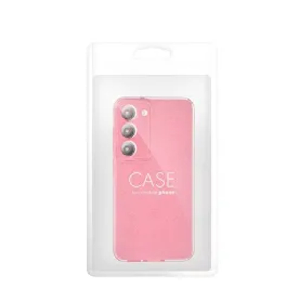 CLEAR CASE 2 mm BLINK pro SAMSUNG S25 Ultra růžová