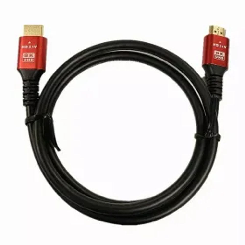Kabel HDMI na HDMI ver. 2,1 8K/60Hz, 4K/120 Hz 1 m černá