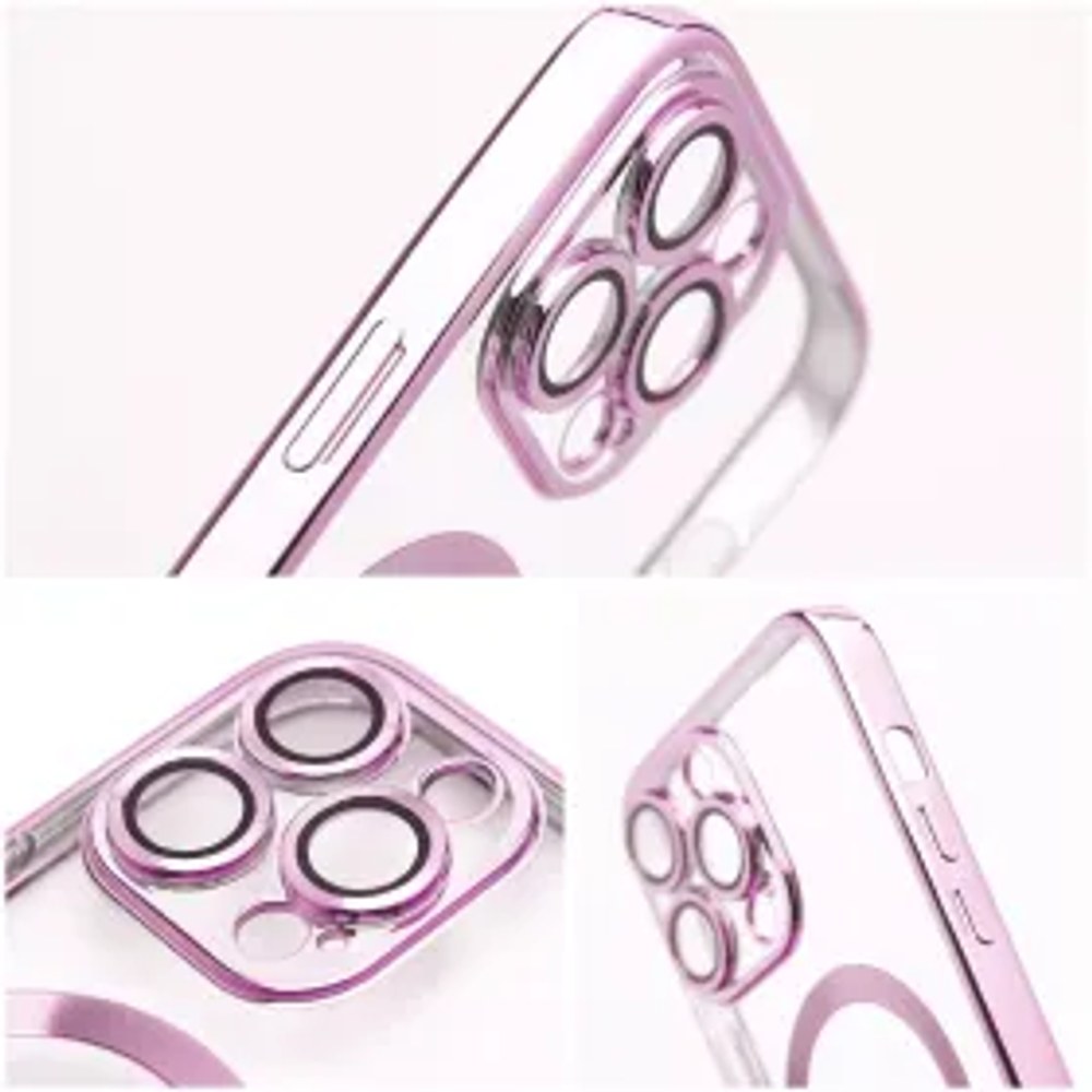 Pouzdro ELECTRO MAG COVER kompatibilní s MagSafe pro IPHONE 16 Pro rose gold