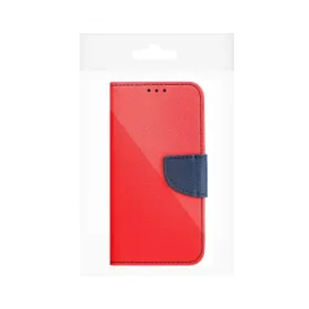 Pouzdro FANCY Book pro XIAOMI Redmi Note 14 PRO 5G / 14 PRO PLUS 5G červené / tmavě modré