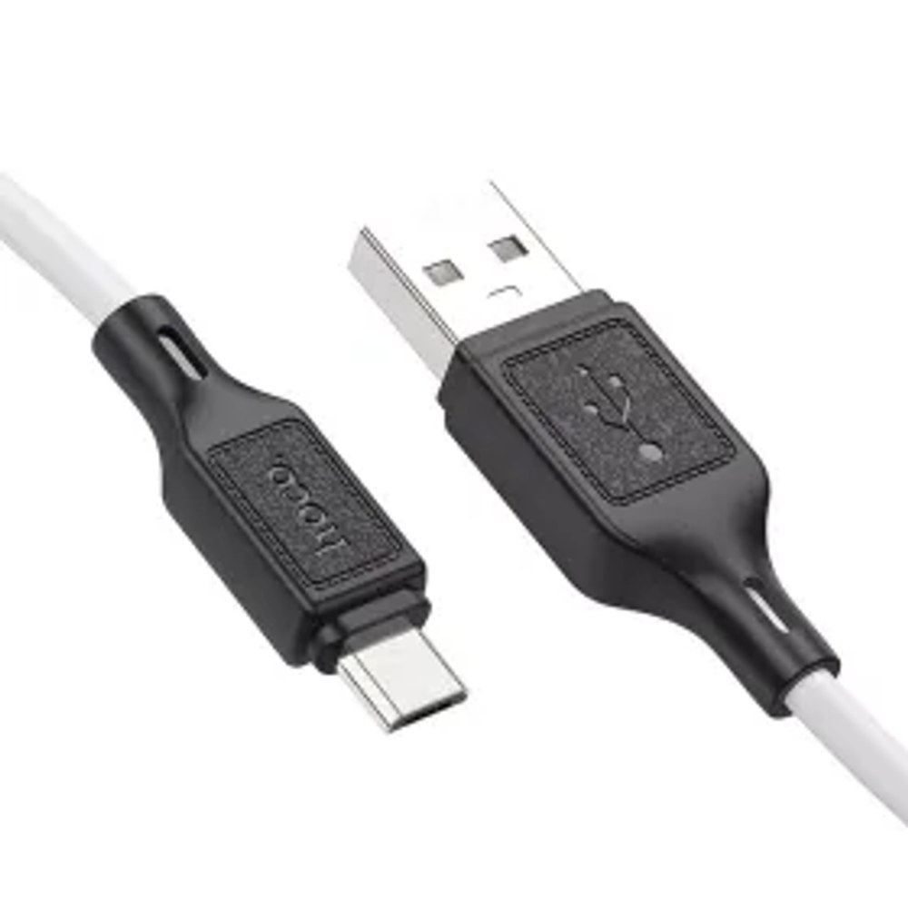 HOCO kabel USB A na Micro USB 2,4A X90 1m bílý