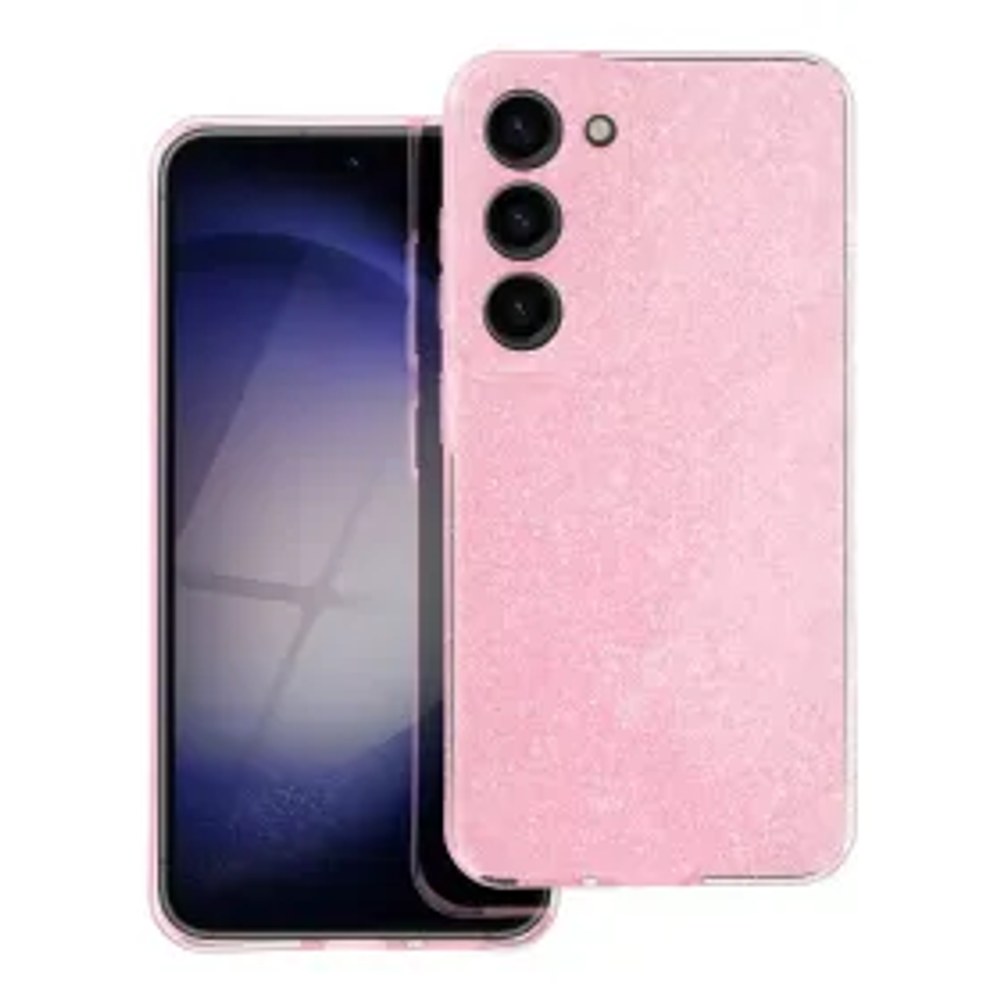 CLEAR CASE 2 mm BLINK pro SAMSUNG A26 5G růžové