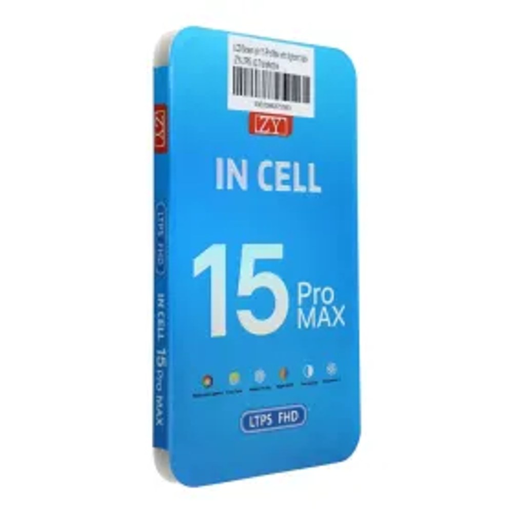 LCD deska iPhone 15 Pro Max s digitizérem černá (ZY-LTPS) IC Transferable