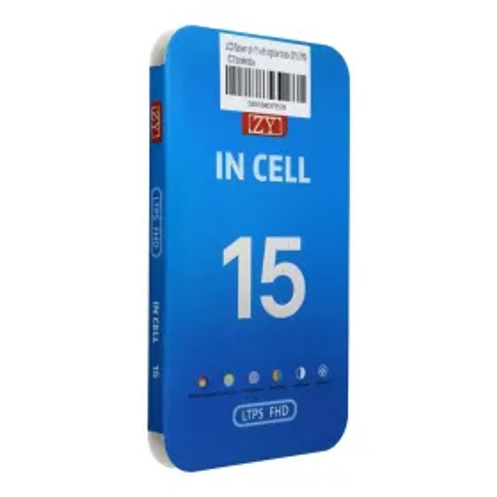 LCD deska iPhone 15 s digitizérem black (ZY-LTPS) IC Transferable
