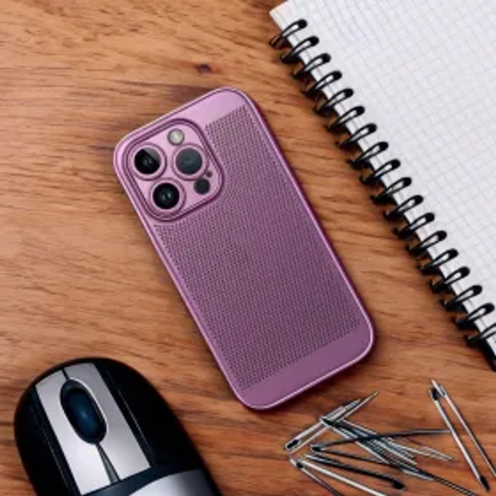 BREEZY pouzdro pro XIAOMI Redmi Note 14 4G / 14 5G fialové