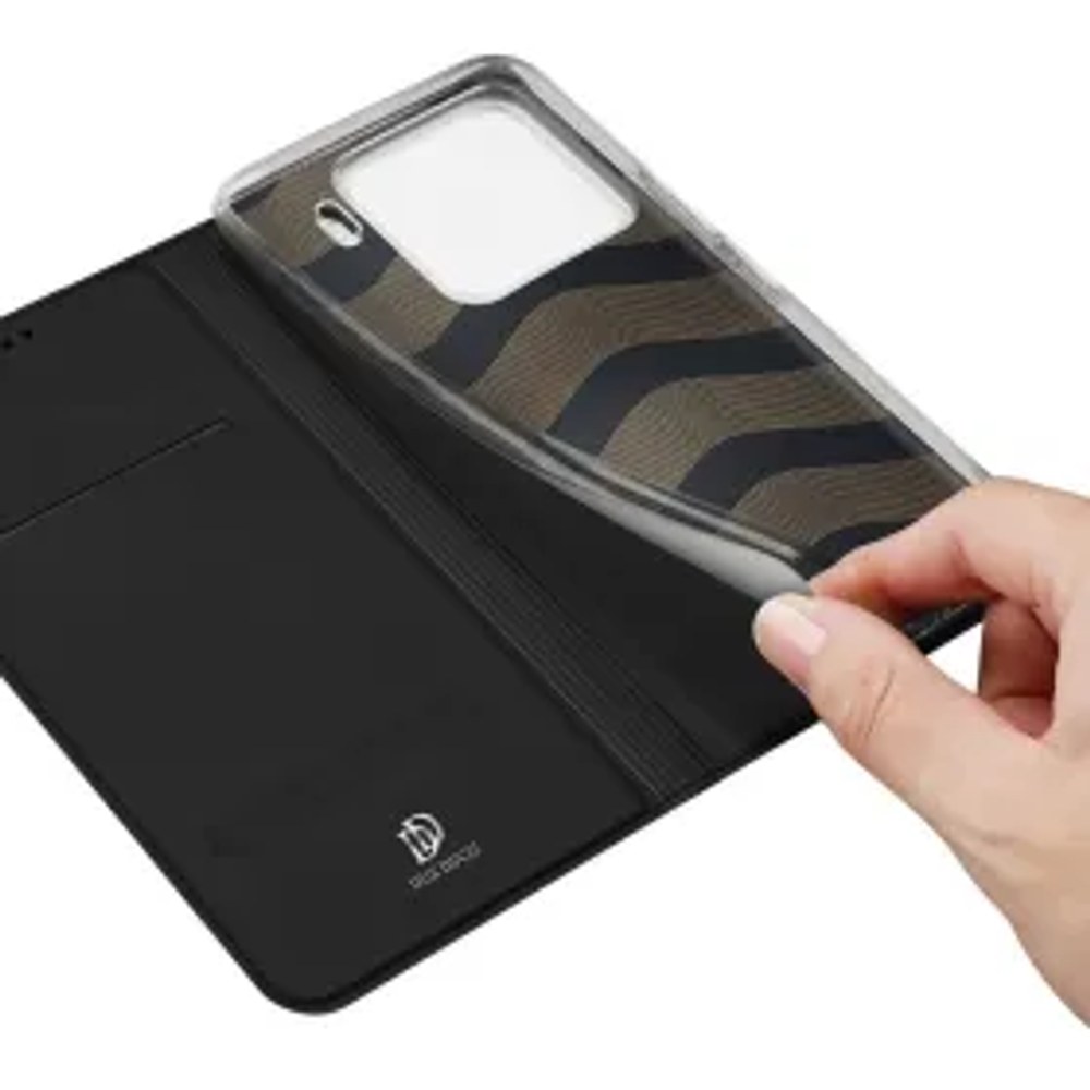 DUX DUCIS peněženkové pouzdro SKIN PRO pro XIAOMI 15 Pro černé