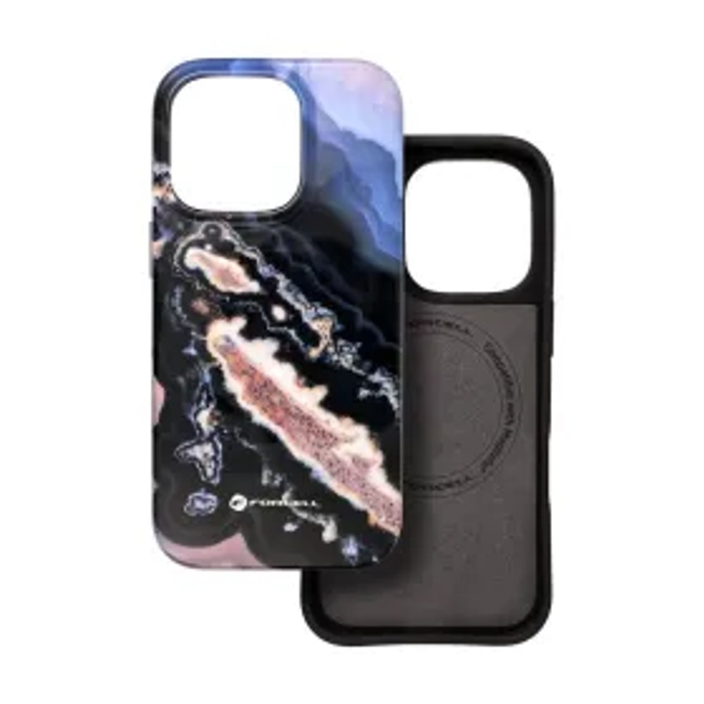 F-PROTECT Mirage, Military Drop-Tested pouzdro kompatibilní s MagSafe pro IPHONE 15 PRO MAX zlatý ostrůvek