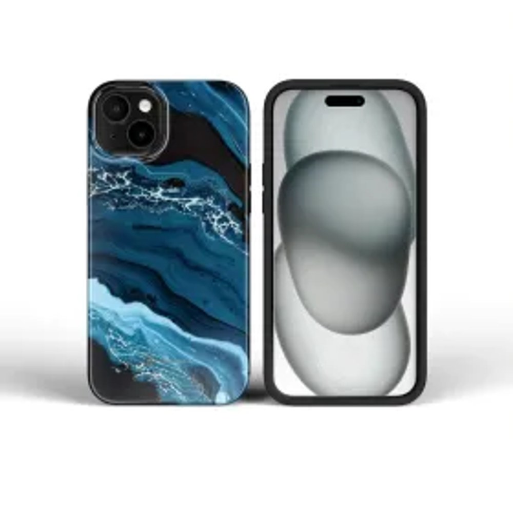F-PROTECT Mirage, Military Drop-Tested pouzdro kompatibilní s MagSafe pro IPHONE 15 PRO MAX hluboké moře