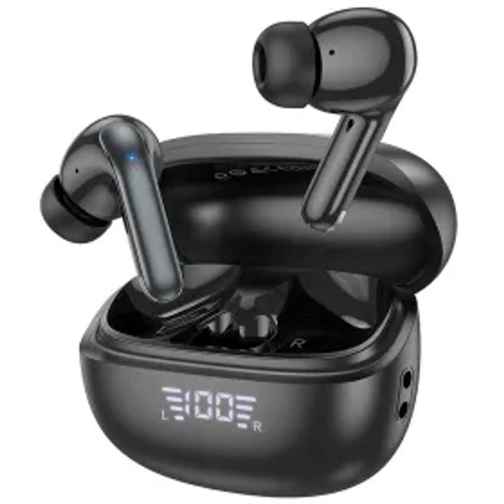 HOCO bluetooth sluchátka Energy ANC+ENC redukce hluku EQ5 černá