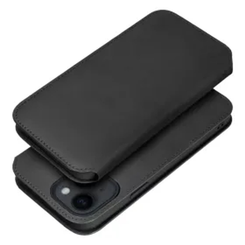 Knižní pouzdro DUAL POCKET pro XIAOMI Redmi Note 14 5G černé
