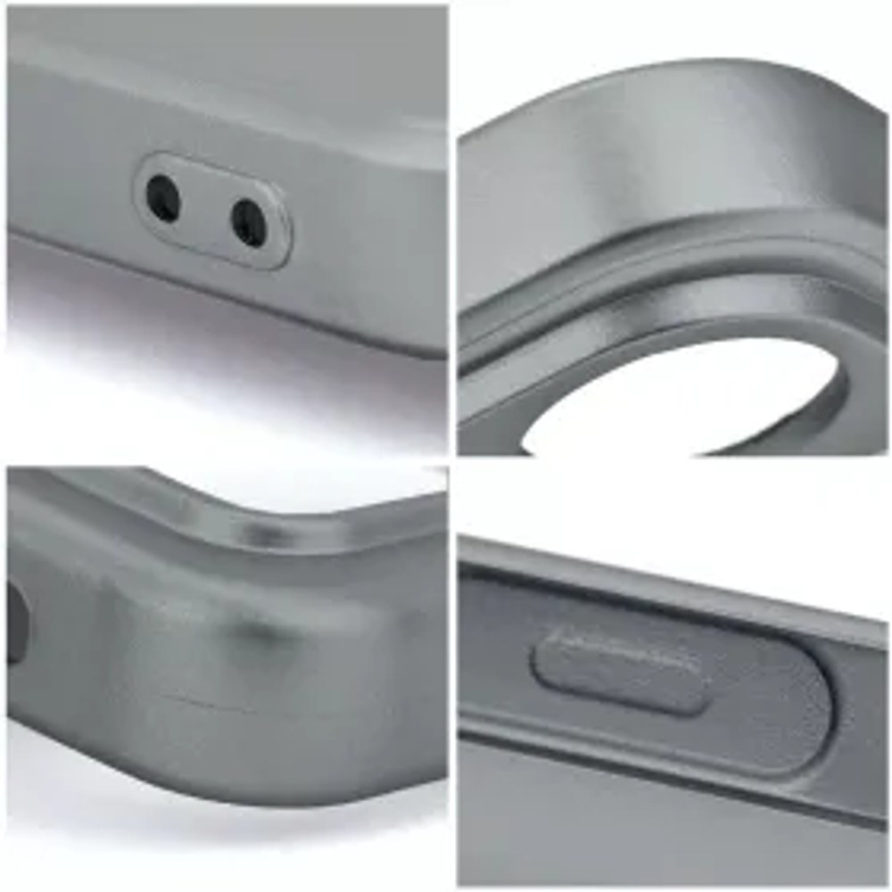 METALICKÉ pouzdro pro SAMSUNG S25 Plus šedé