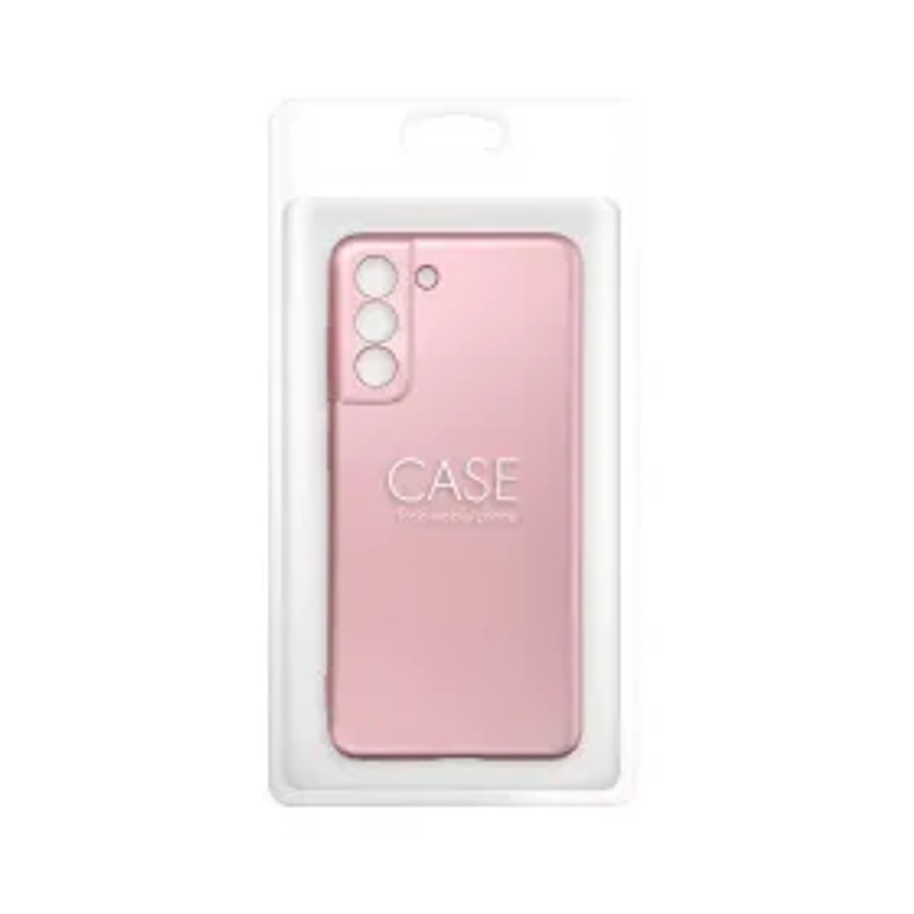 METALLICKÉ pouzdro pro SAMSUNG S25 Plus růžové