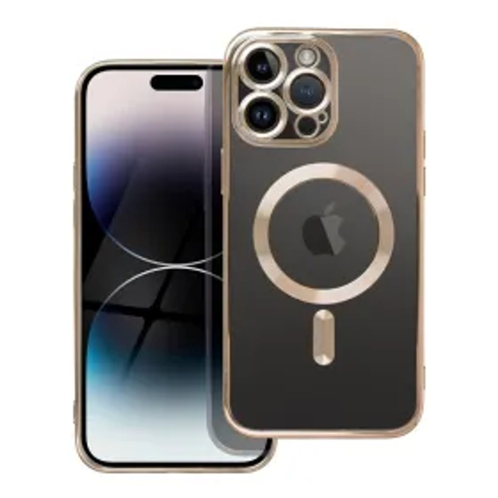 Pouzdro ELECTRO MAG COVER kompatibilní s MagSafe pro IPHONE SE 2025 gold
