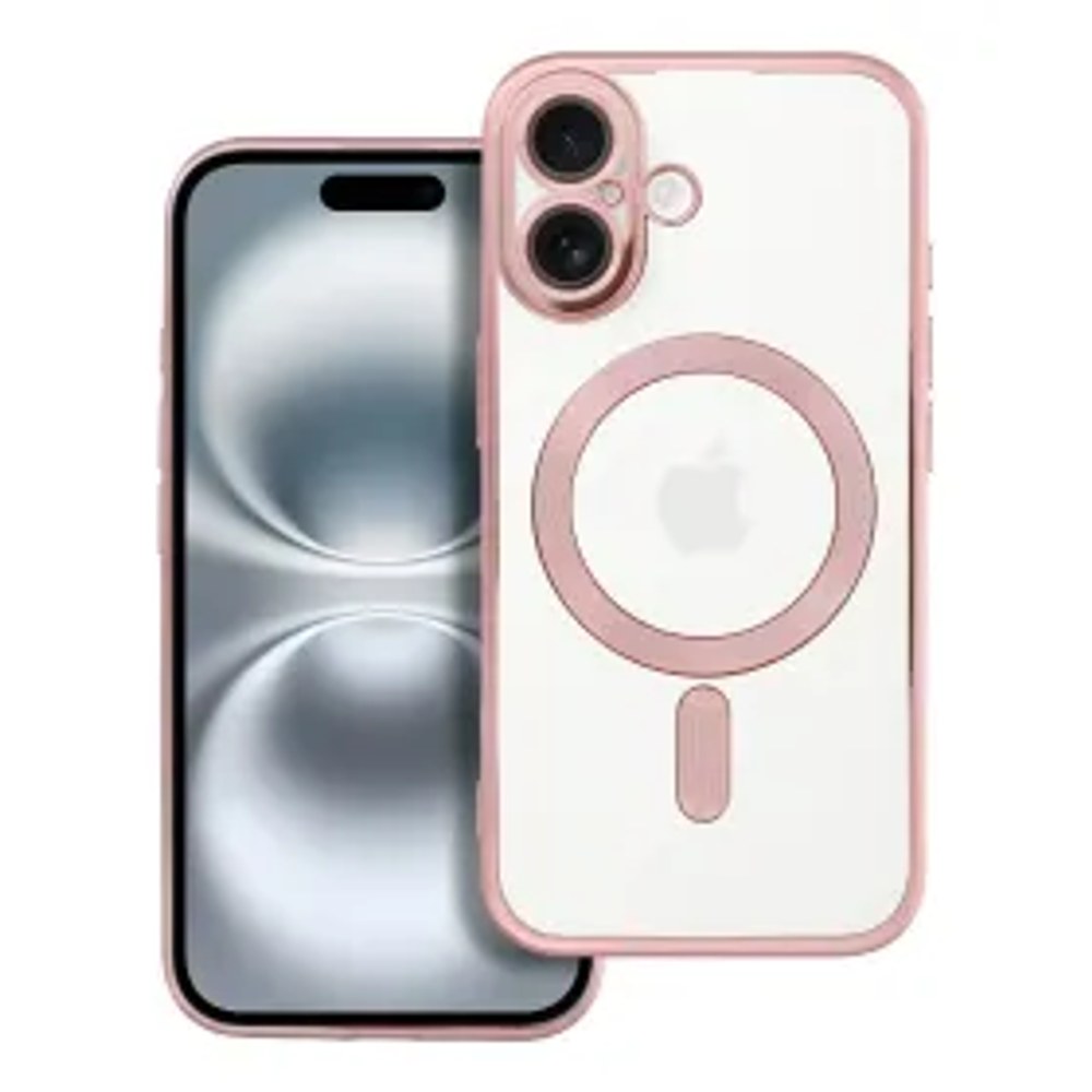 Pouzdro ELECTRO MAG COVER kompatibilní s MagSafe pro IPHONE 16 rose gold