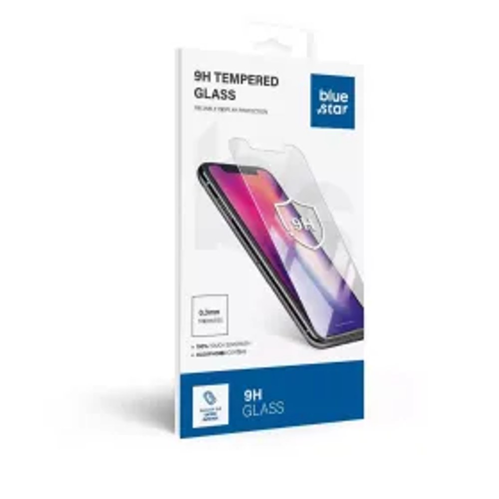 Tvrzené sklo Blue Star - Xiaomi Redmi Note 14 T - černé Tvrzené sklo Blue Star