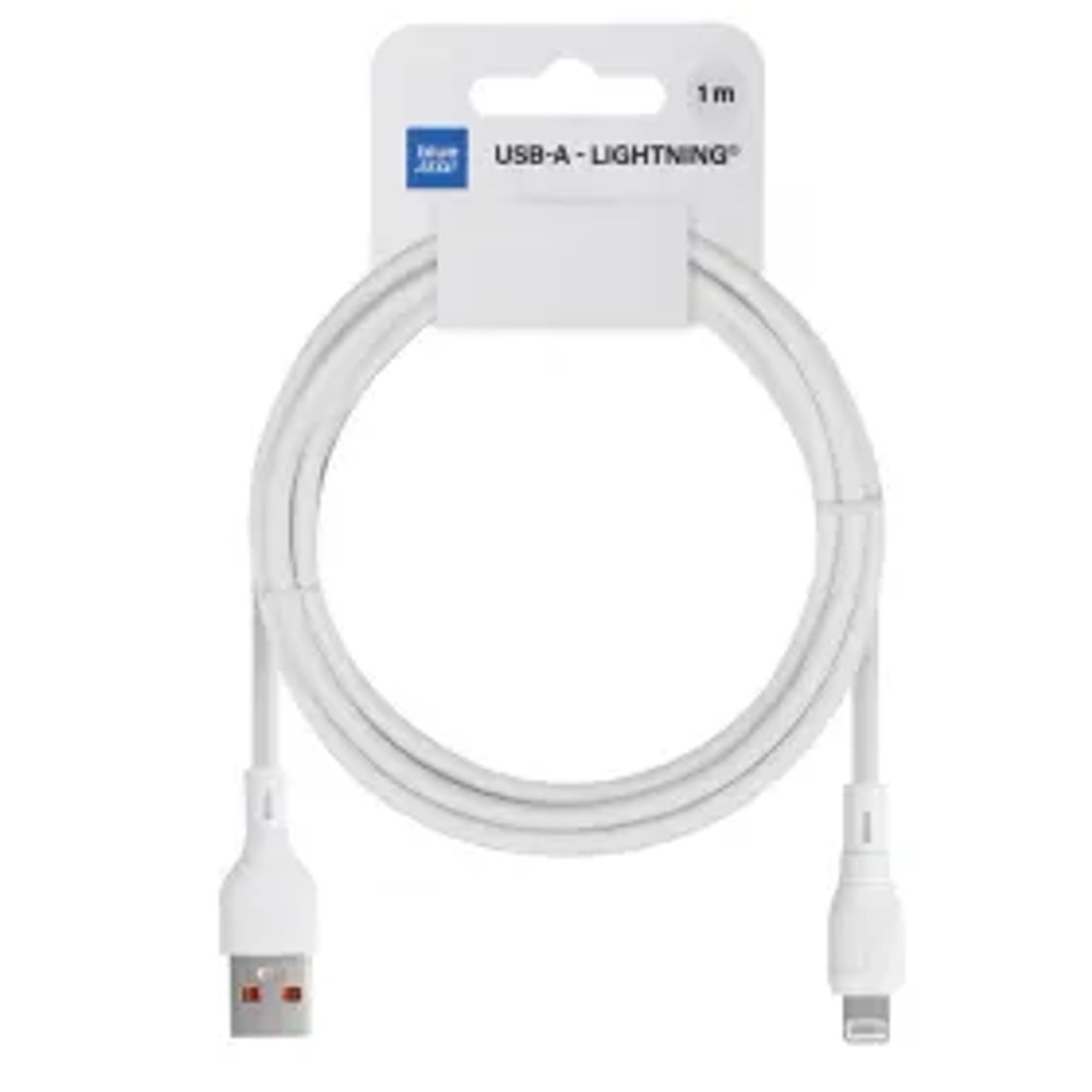 BLUE STAR ECO kabel 2,4A USB A na Lightning PJ68-24-2.4 1m bílý