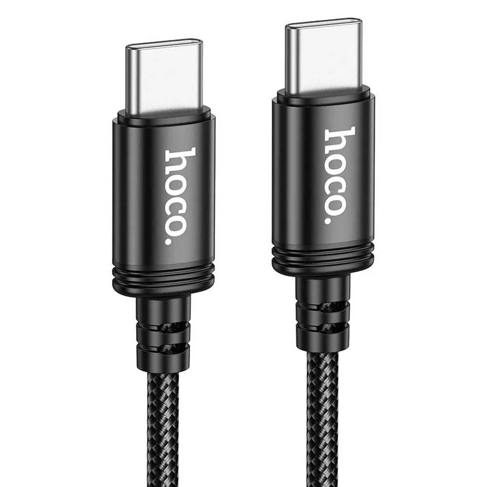HOCO kabel Typ C až Typ C PD 3A 60W X91 3 m black