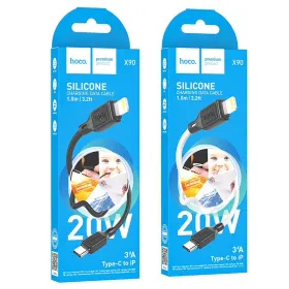 HOCO kabel Typ C k Lightning PD 20W 1 m black