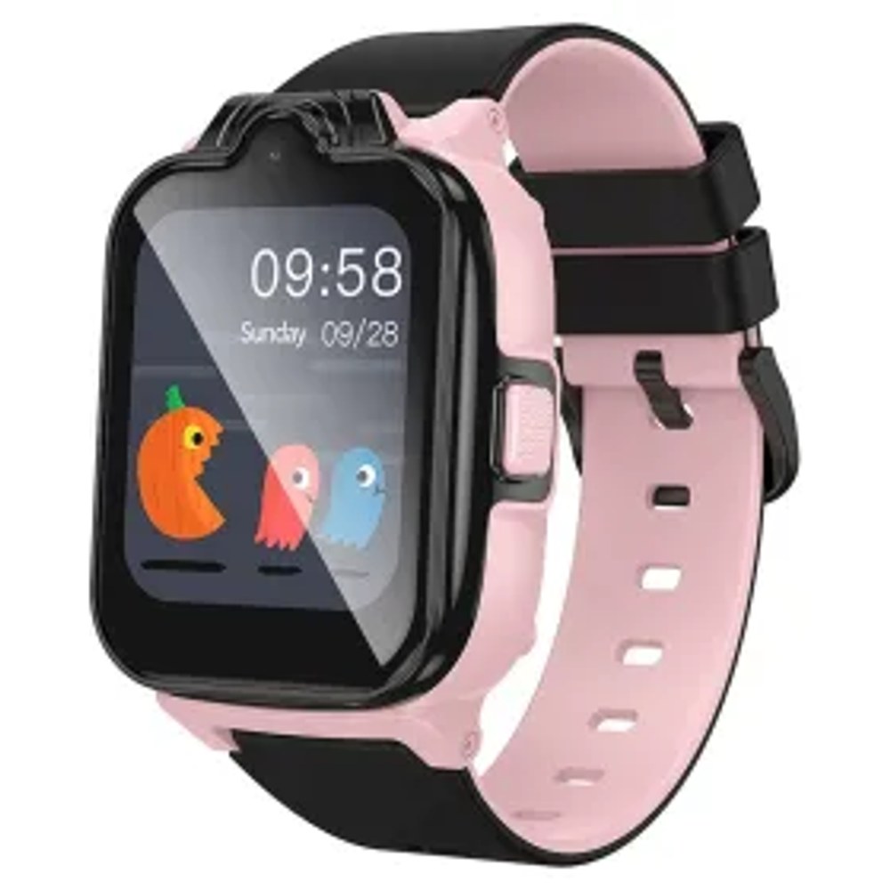 Chytré hodinky HOCO pro děti s funkcí volání 4G Y104 růžové