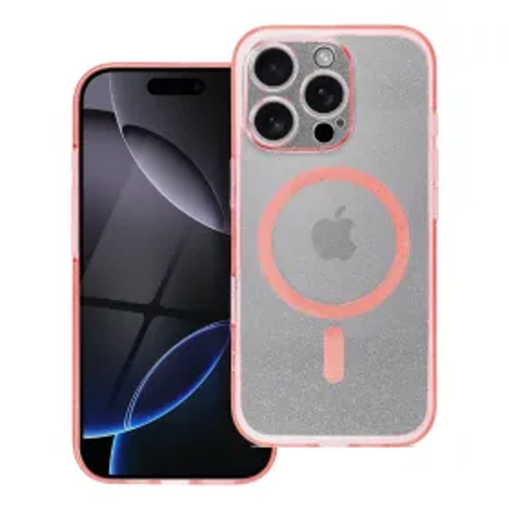 ČIRÝ Kryt MAG COVER kompatibilní s MagSafe pro SAMSUNG S25 Ultra pink glitter