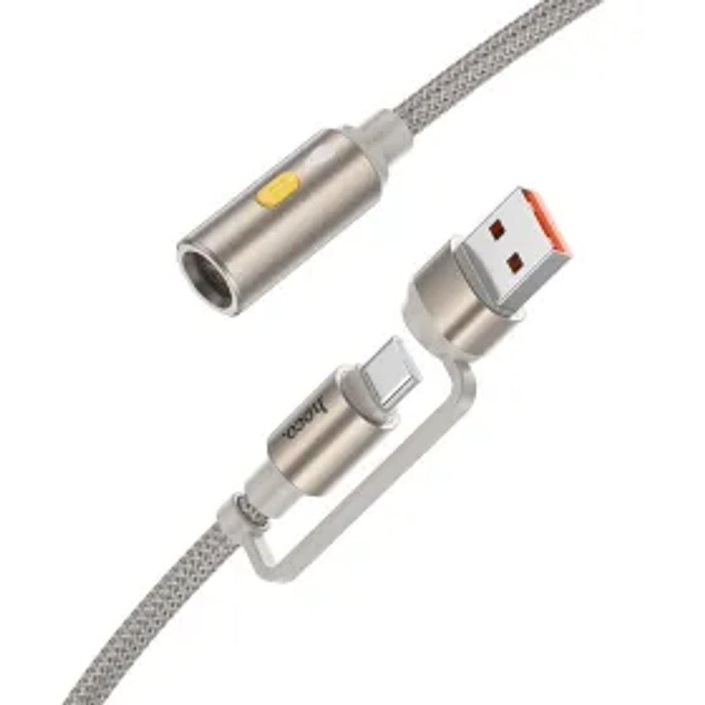 HOCO kabel USB A / Typ C do zapalovače UA38B 0,3 m zlatý