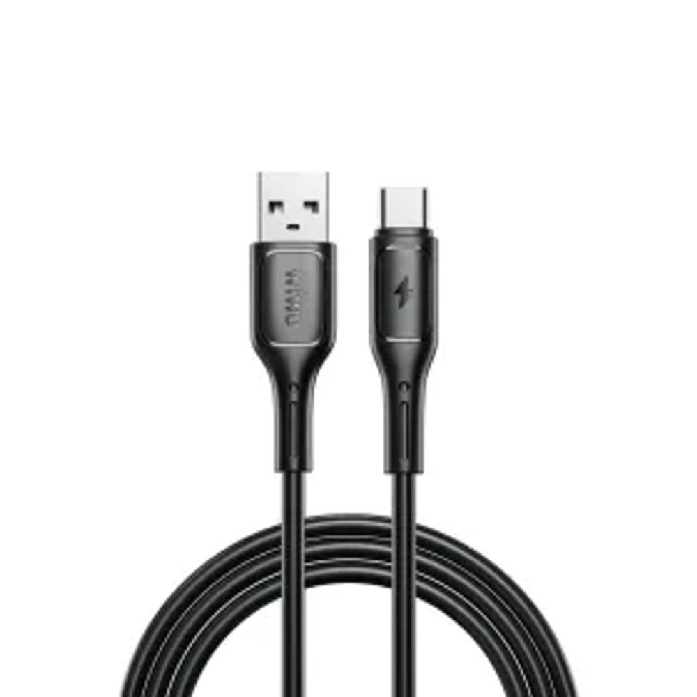 WiWU - Datový kabel řady Starlink Wi-C001 USB A na USB C 2,4A - černý