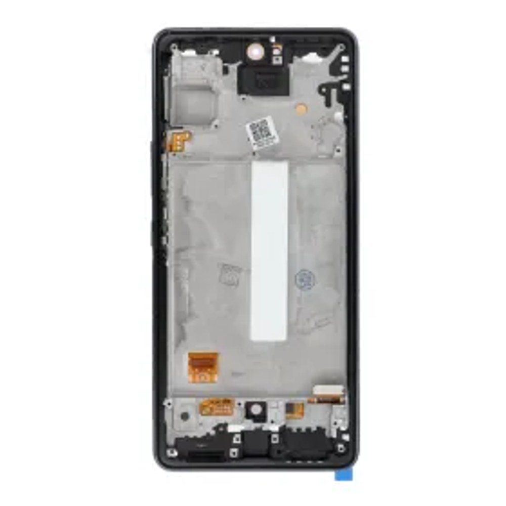 LCD displej pro SAMSUNG A53 A536 HARD OLED s rámečkem černý