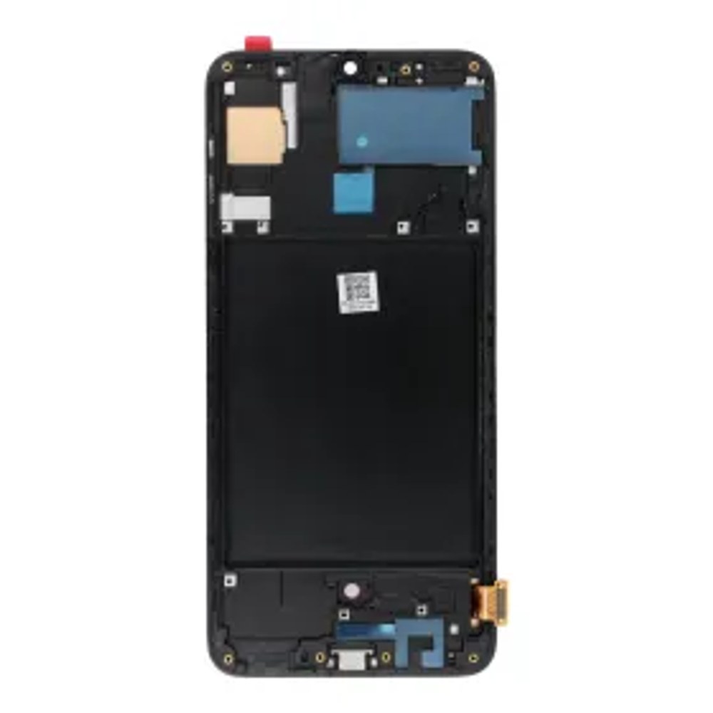 LCD displej pro SAMSUNG A70 A705 HARD OLED s rámečkem