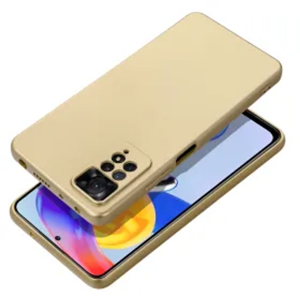 METALICKÉ pouzdro pro XIAOMI Redmi NOTE 14 PRO 4G zlaté