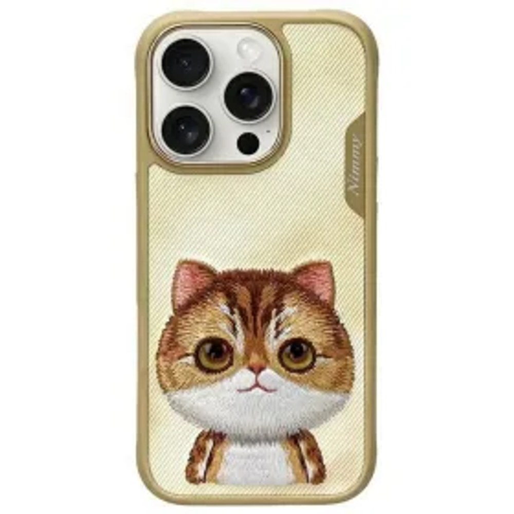 NIMMY pouzdro PANTHER kompatibilní s MagSafe pro IPHONE 16 Pro Max světle šedé