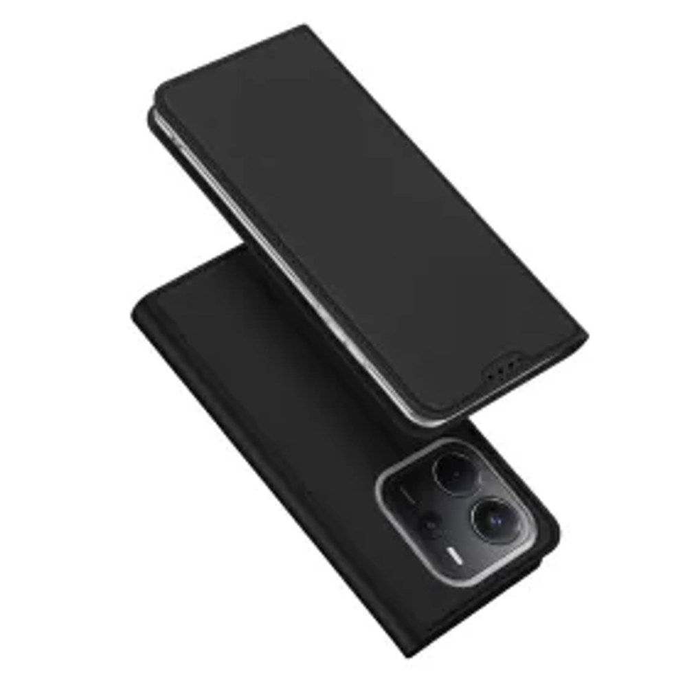 DUX DUCIS peněženkové pouzdro SKIN PRO pro REDMI NOTE 14 4G (163,25mm) černé