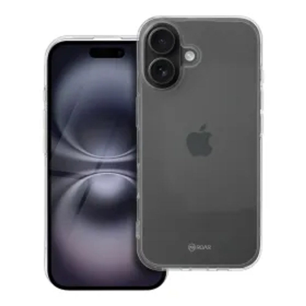 Pouzdro Jelly Case Pouzdro roar - pro Iphone 16 transparentní