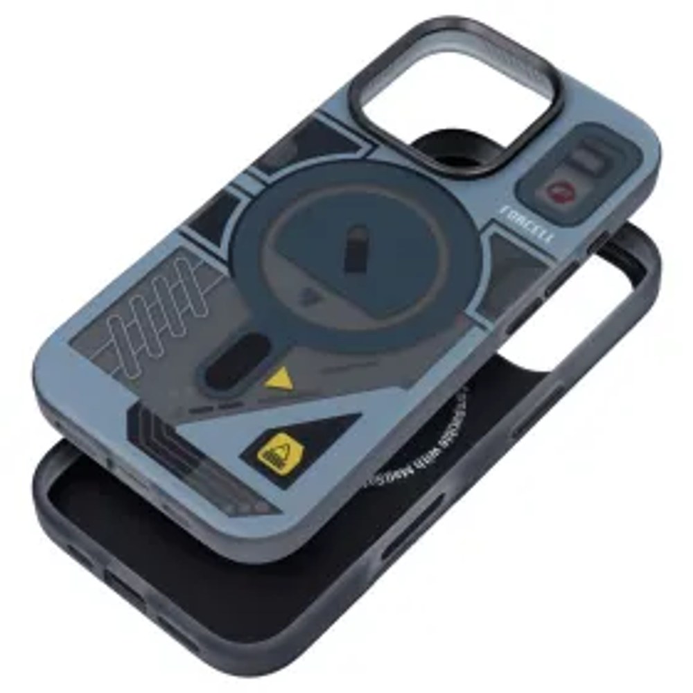 F-PROTECT Levels s technologií Dual Layer 4D, Military Drop Tested kompatibilní s MagSafe pro IPHONE 16 PLUS cyber grey