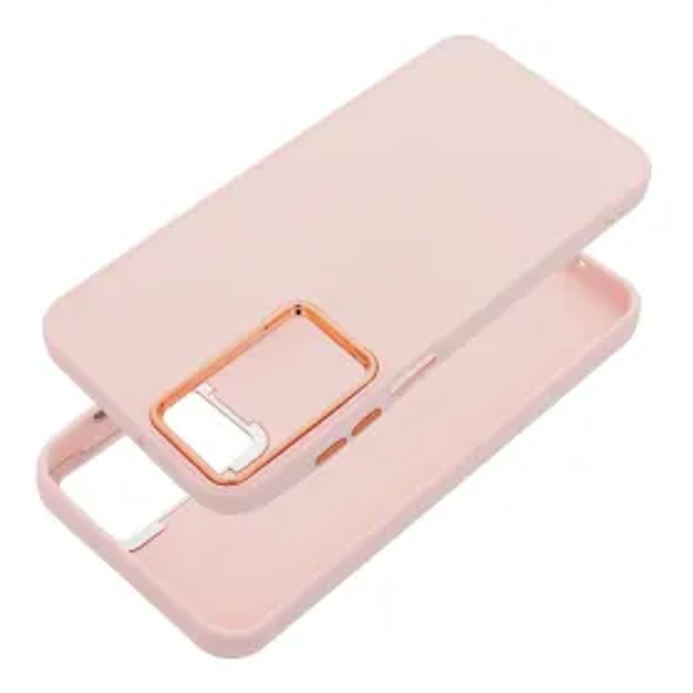 Pouzdro FRAME pro SAMSUNG S24 FE pudrově růžové
