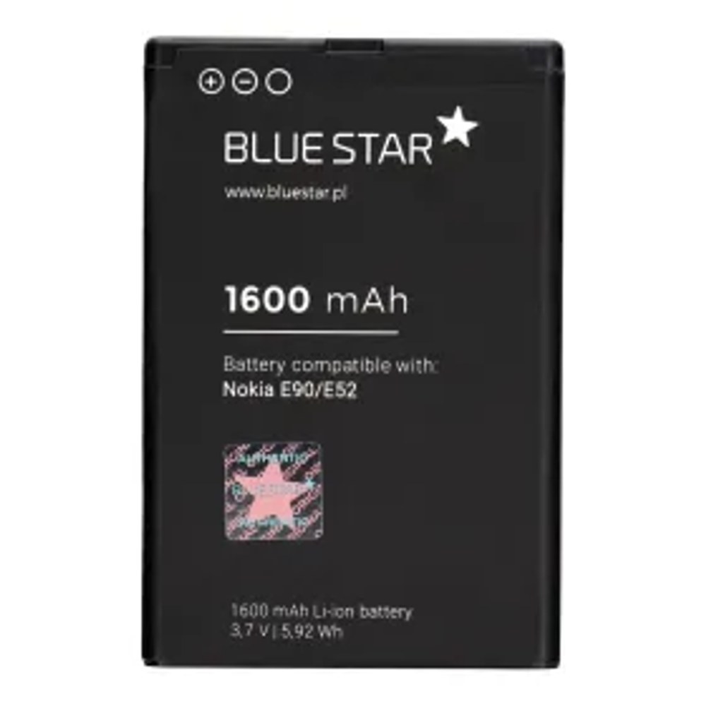Baterie pro Nokia E90/E52/E71/N97/E61i/E63/6650 Flip 1600 mAh Li-Ion Blue Star