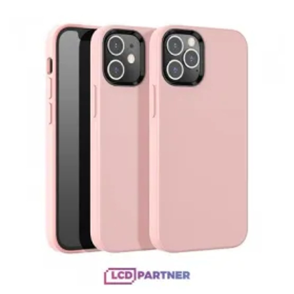 Hoco. Apple iPhone 12, 12 Pro Cover čistě růžová