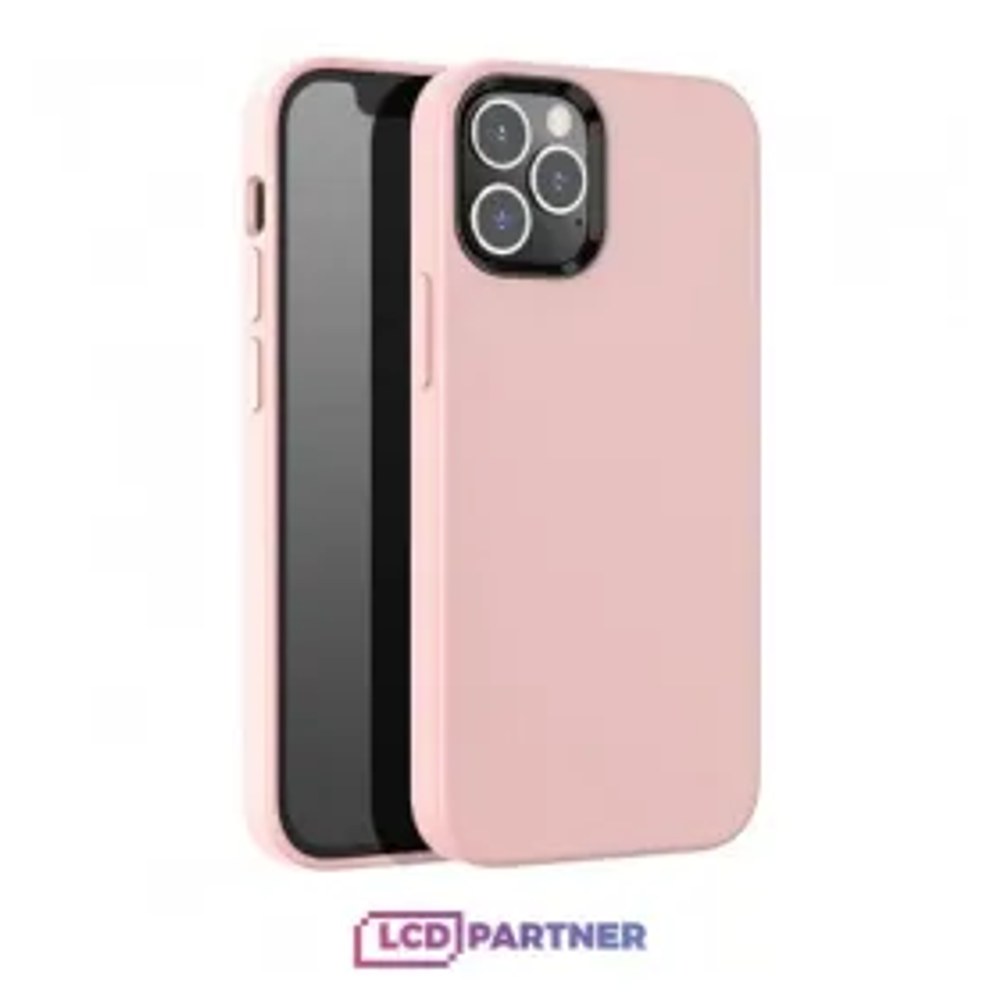 Hoco. Pouzdro Apple iPhone 12 Pro Max Cover čistě růžové