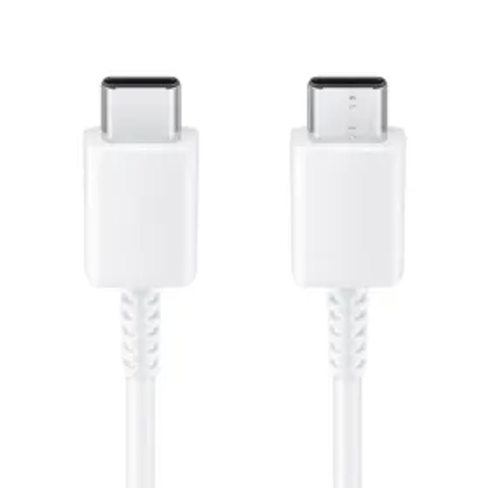 Originální datový kabel - SAMSUNG EP-DA705BWEGWW (Galaxy A70) USB C - USB typ C bílý blistr